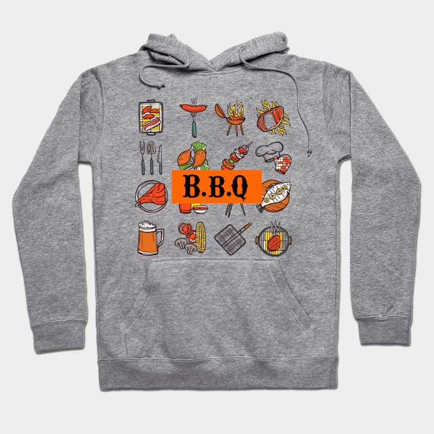 B.B.Q Hoodie by Carolina Cabreira